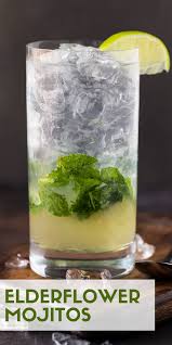 Elderflower Mojitos Mojito Cocktail Delicious Drink Recipes Best Cocktail Recipes