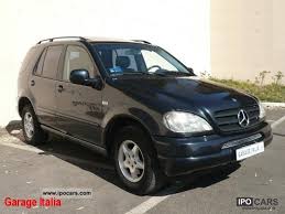 2001 Mercedes Benz Ml 270 Cdi Automatica Tetto Pelle Gancio Traino Car Photo And Specs