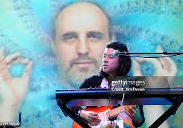 Geoff Barrow and Beth Gibbons of Portishead perform live