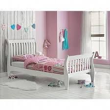 Buy Daisy Sleigh Single Bed Frame White At Argos Co Uk Visit Argos Co Uk To Bedroomideas Bed Frame With Drawers Single Bed Frame White Kids Bed