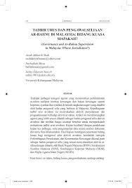 Universiti teknologi mara (uitm) 40450 shah alam, selangor darul ehsan malaysia. Pdf Tadbir Urus Dan Pengawalseliaan Ar Rahnu Di Malaysia Bidang Kuasa Siapakah