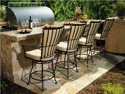 Apart from the appearance and common features, there are also many functions that best outdoor bar stools be endowed. Bbq Outdoor Patio Bar Strangetowne The Trend Outdoor Bar Stools