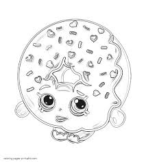 Shopkins are a range of tiny, collectable toys, manufactured by moose toys, an australian company.shopkins coloring pages are based on their tons of little plastic grocery store shaped items with a cute face and creative names which help children to improve their creativity, team building, color recognition, …. D Lish Donut Shopkins Coloring Pages Season 1 Coloring Pages Printable Com