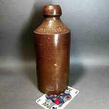 Ginger Beer Bottle Josiah Russell Bourne 23 Denby Antique Salt Glazed  Stoneware