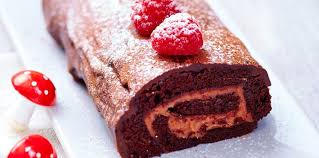Buche Framboises Chocolat Recette Buche Recette Alimentation