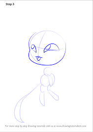 Two families become one, step by step. Learn How To Draw Fox Kwami From Miraculous Ladybug Miraculous Ladybug Step By Step Drawing Tutorials