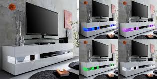 Hier klicken und den preis anzeigen. Lowboard Tv Schrank Sonic Glanz Weiss Led Beleuchtung