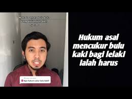 Check spelling or type a new query. Hukum Mencukur Bulu Kaki Ialah Harus Youtube