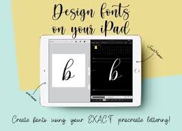 In this class i am going to show you how to easily create your own font only using your ipad, the ipad pro. Create Fonts On Your Ipad With Without Procreate Become A Font Designer Today