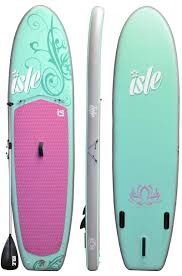 Isle 10 Ft 4 Inch Womens Inflatable Paddle Boards Standup Paddle Paddle Inflatable Paddle Board