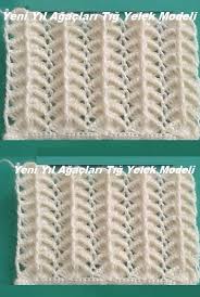 Yeni Yil Agaclari Tig Yelek Modeli 2020 Yelek Orgu Oya Ornekleri