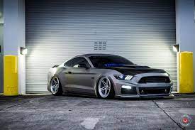Brian S Roush Mustang Is Back On Vossen Forged Lc 102 S Roush Mustang Ford Mustang Ford Mustang Gt