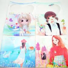 Sebuah Set Lengkap Siswa Sampul Buku Sekolah Dasar Dengan Korea Anime Kreatif Cover Buku Lucu Buku T Shopee Indonesia