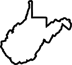 No need to register, buy now! West Virginia Outline Decal Sticker 02