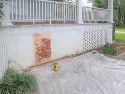 Paint sits on top of the concrete and provides a layer of color. How To Remove Paint From Brick Concrete Paint Stripping