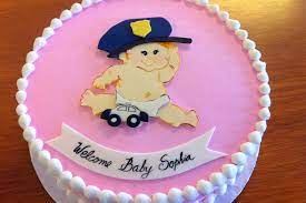 Police Baby Shower Cake Police Baby Baby Shower Cakes Police Baby Shower