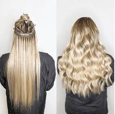In preparation for the wash, neatly place your wefts. The Ultimate Guide To Micro Ring Hair Extensions The Hair Alchemist