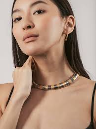 Wholesale Adel Green Collar Necklace for your store