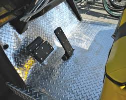 Diamond Plate Golf Cart Floor Mats Custom Golf Cart Bodies Custom Golf Carts Custom Golf