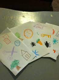 Homemade Spot It Game Make Sure You Have At Least Two Players Then Each Person Has One Or More Things On Each Card That Mat Crafts Diy Crafts Projects To Try