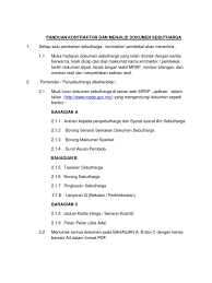 Surat perjanjian perlantikan sebagai sub kontraktor. Sebut Harga Renovation Mbpb
