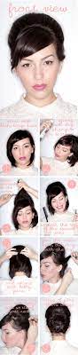 Having short hair doesn't mean your hairstyle options are limited. How To Do An Updo In Short Hair Hair Romance