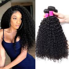 Human hair for weaving hair. 100 Brazilian Curly Wave Hair 4 Bundles 4 Pcs Lot Recool Hair