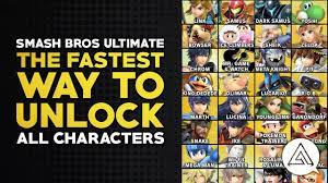 Mar 30, 2019 · like other smash bros. Trucos Super Smash Bros Ultimate Como Desbloquear A Todos Los Personajes