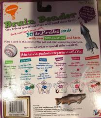 We're about to find out if you know all about greek gods, green eggs and ham, and zach galifianakis. Kudosprs Com Nickelodeon Brain Bender Trivia Cards History Toys Games Learning Education