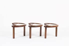 Table Basse 1950 En Chene Modele Haricot
