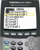 Displays answers in a similar format as the input. Ti 83 Normalcdf Ti 84 Easy Step By Step Examples Statistics How To