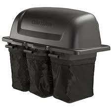 7/16 in diameter, 20 threads. Craftsman 24916 9 Bushel 3 Bin Soft Bagger