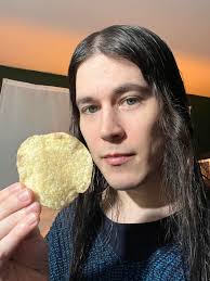 I had a really big chip in a bag I got the other day. This and a commercial  that had me livid had me think to add this caption: Do you get