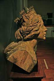 Figurehead From The Spanish Ship Prime Juan Sebastian El Cano Attributed To Federico Saenz Venturini Ship Figurehead Sculpture Art