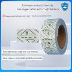 LDPE Shoes Anti Mildew Anti Mold Chip Sticker Roll for Shoe Box