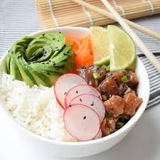 Pokebowl Un Bol Aux Saveurs Asiatique Compose D Un Tartare De Thon Du Riz D Avocat C Est Simple Poke De Thon Recettes De Cuisine Etre En Bonne Sante
