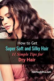 All hair falls into three basic categories: How To Get Super Soft And Silky Hair 11 Tips For Dry Hair Hair Buddha