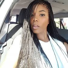 Senegalese twist micro braids hairstyle is characterized by your entire hair attaining a black look. African Hair Braiding Gabrielle Union Micro Braids Black Girl Braiding Ideas Beauty Haircut Home Of Hairstyle Ideas Inspiration Hair Colours Haircuts Trends