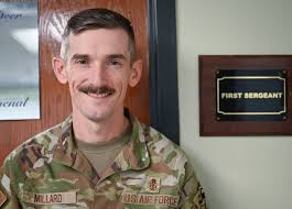 This week we would like to highlight Master Sergeant Evan Millard, 628th  Comptroller Squadron and Wing Staff Agencies First Sergeant. Millard has  been in the Air Force for 17 years and was