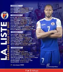 Haiti Football Une Pre Liste De 30 Joueurs Convoques Par Jean Jacques Pierre Johnny Placide N Y Fait Pas Partie Gazette Haiti