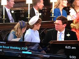 Frumpy frocks and crazy hats: Princess Beatrice Eugenie S Royal Wedding Hats Beatrice And Eugenie Attend Prince Harry Meghan Markle S Wedding
