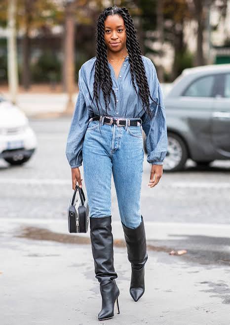 7 Stylish Winter Outfits With Knee-High Boots | Who What Wear