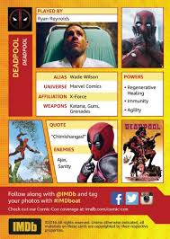 Imdb v2.1 internet media discussion boards. Comic Con Trading Cards Deadpool Comic Con Deadpool 2016