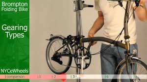 Brompton Folding Bike Gearing