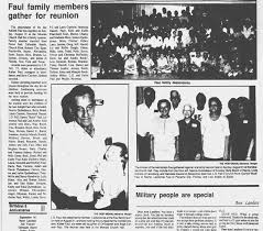 Adolph Faul family reunion 1997