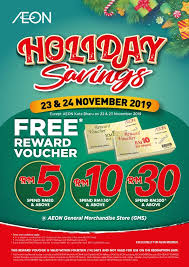 This is the list of the 2019 public holidays for each state and territory in australia. 23 24 Nov 2019 Aeon Holiday Promotion Everydayonsales Com