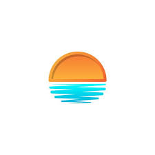 Beach Sunset Logo Design Vector Icono Elemento Sunset Logo Concepto Resumen Por La Tarde Playa Png Y Vector Para Descargar Gratis Pngtree Sunset Logo Beach Icon Wave Illustration