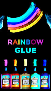 Use styrofoam, yarn, and elmer's glue to make fun and festive door decor for halloween. Glowing Glue Recipe