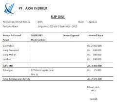 Kereta api indonesia (persero) yang berdiri pada 2003, fokus bisnis perusahaan ini adalah melaksanakan dan menunjang kebijakan dan program pt kereta api indonesia (persero) selaku perusahaan induk khususnya usaha restoran. Contoh Contoh Slip Gaji Karyawan Perusahaan