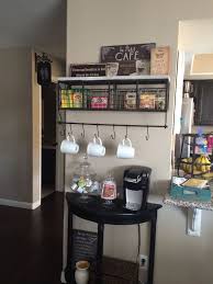 56d2da4809e2e06099b9e5f01af2d7b7 Jpg 736 981 Pixels Bar Table Diy Diy Coffee Station Home Coffee Stations